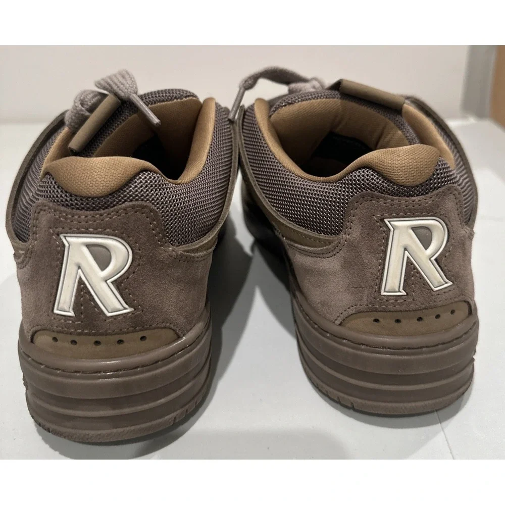 Represent Men Size EU 45/US 12 Bully Washed Taupe Low Top Sneakers Skate